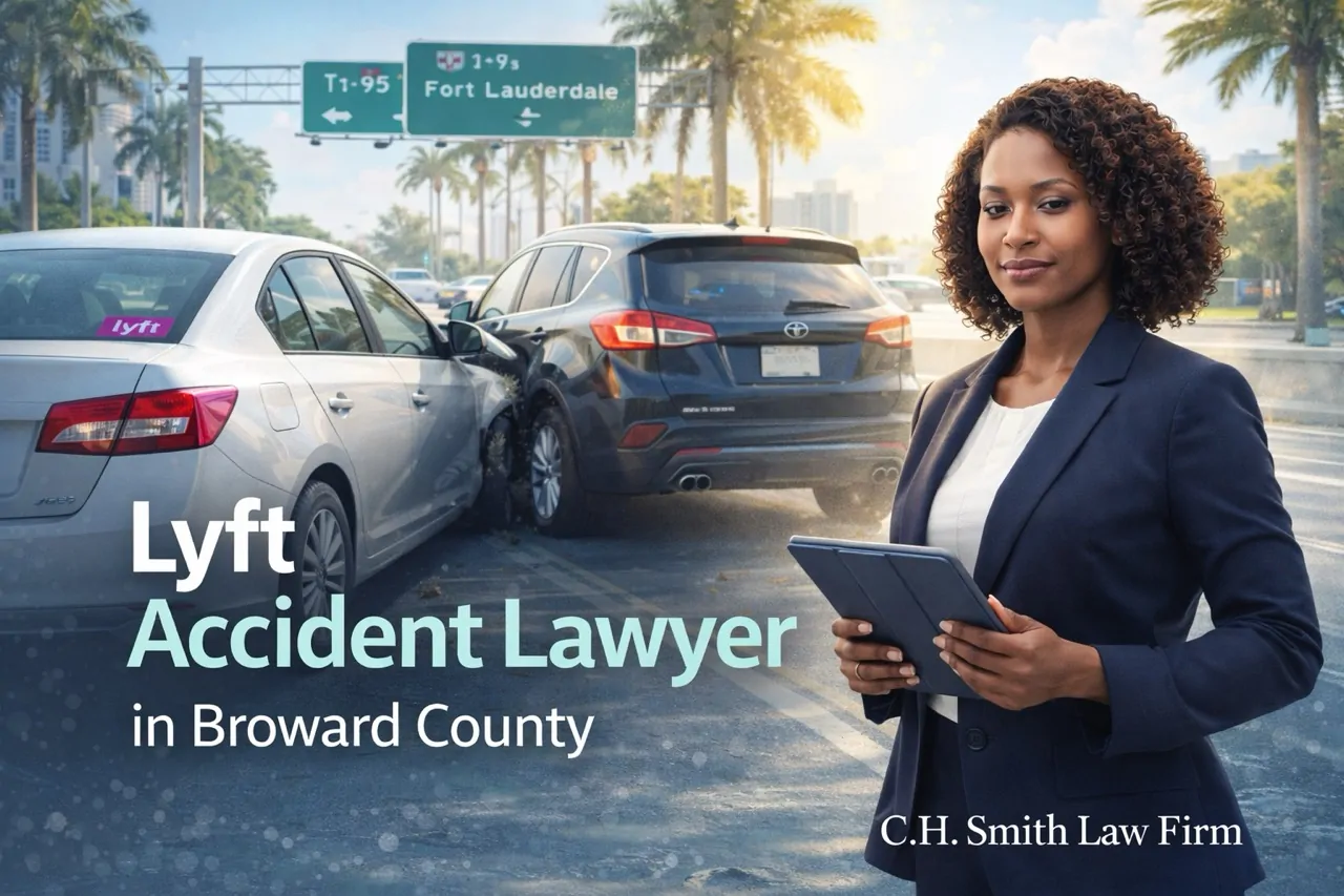 Lyft Accident Lawyer in Broward County | CH Smith Law Firm