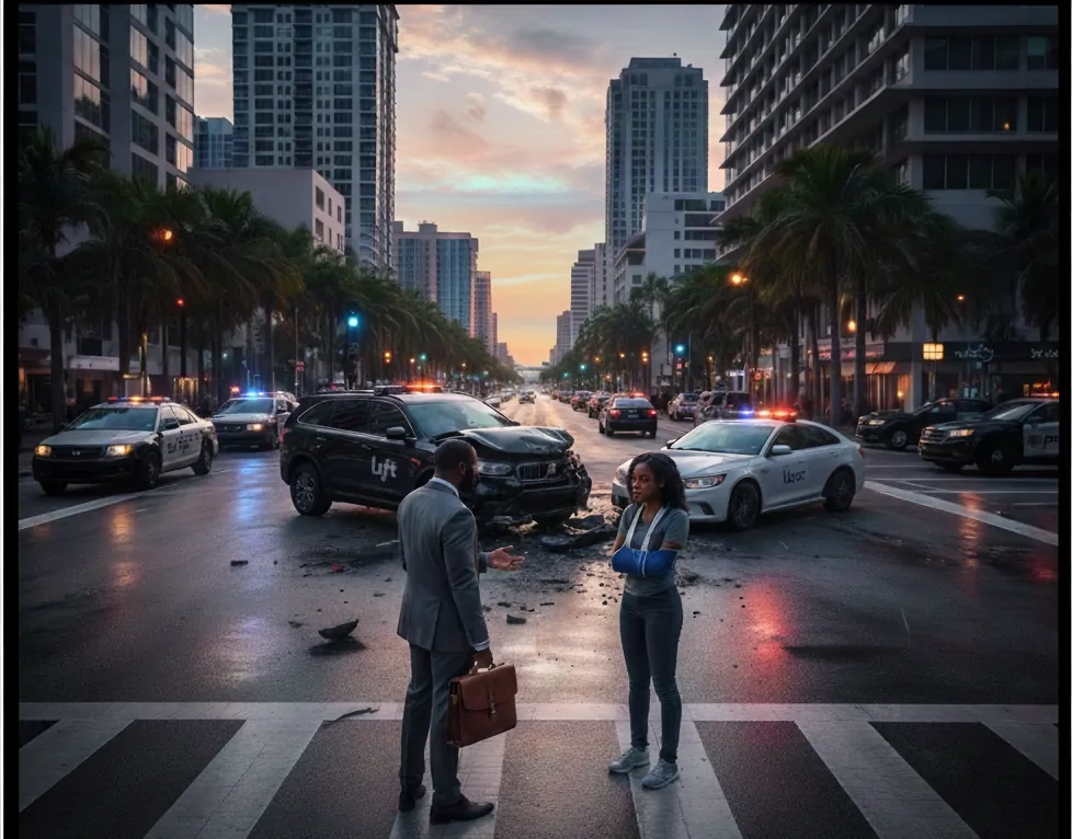 Lyft Accident Lawyer in Fort Lauderdale | CH Smith Law Firm | Attorney Courtney Smith