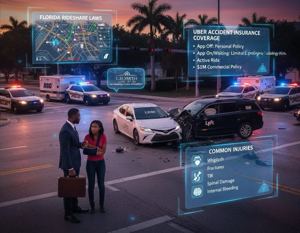 Lauderhill Uber Accident Lawyer | Attorney Courtney Smith