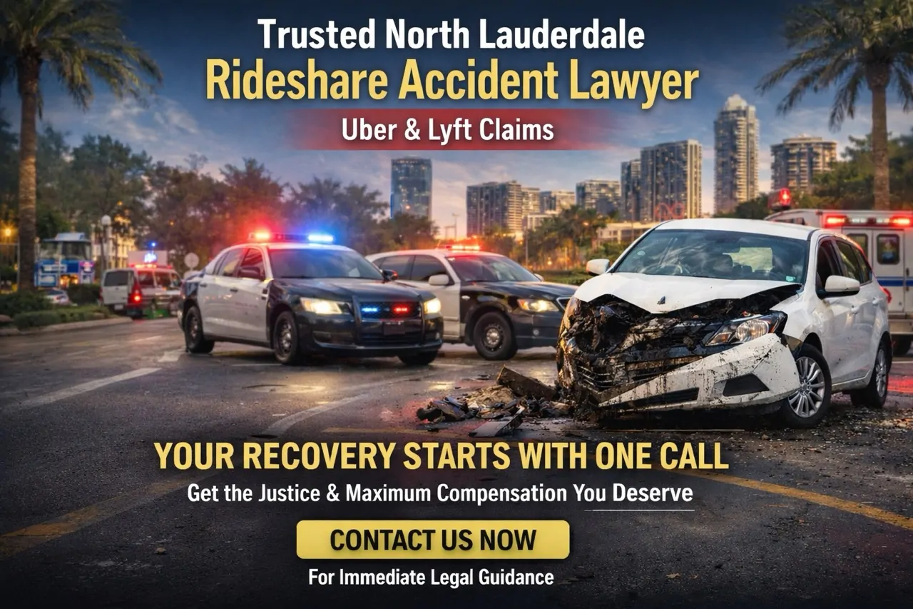 Rideshare Accident Lawyer in North Lauderdale | CH Smith Law Firm | Attorney Courtney Smith | Black Rideshare Accident Lawyer