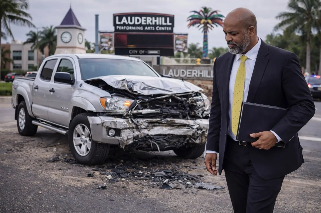 Lauderhill Pickup Accident Lawyer | Attorney Courtney Smith | CH Smith Law Firm | Black African American Pickup Accident Lawyer