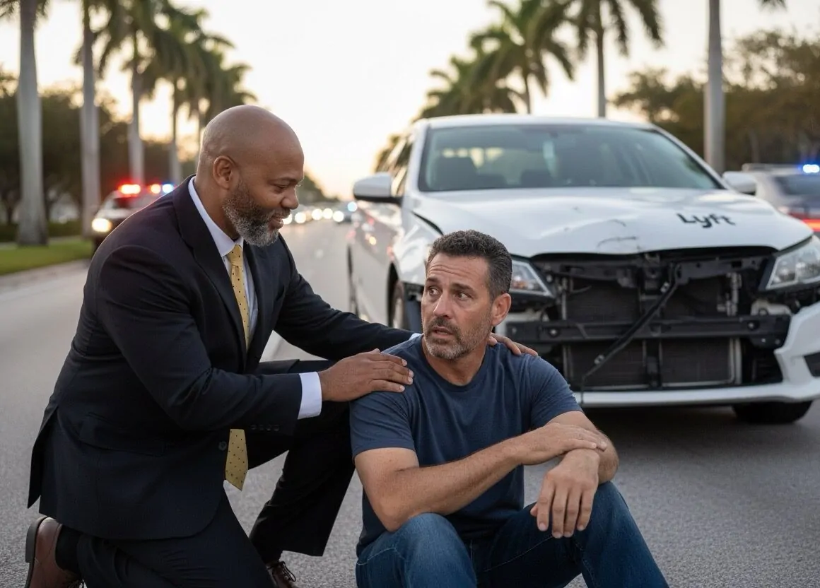 Lyft Accident Lawyer in Sunrise | CH Smith Law Firm | Attorney Courtney Smith | Black Lyft Accident Attorney Sunrise