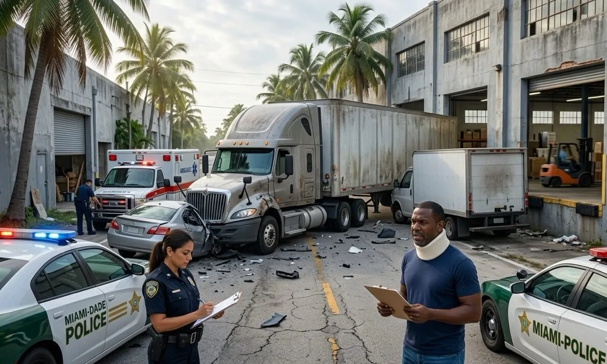 Miami Warehouse Corridor Truck Accidents