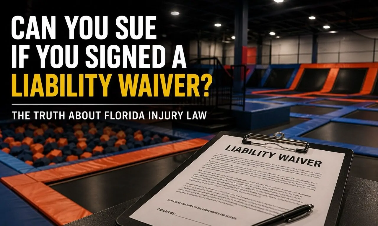 Can You Sue if You Signed a Liability Waiver? The Truth About Florida Injury Law