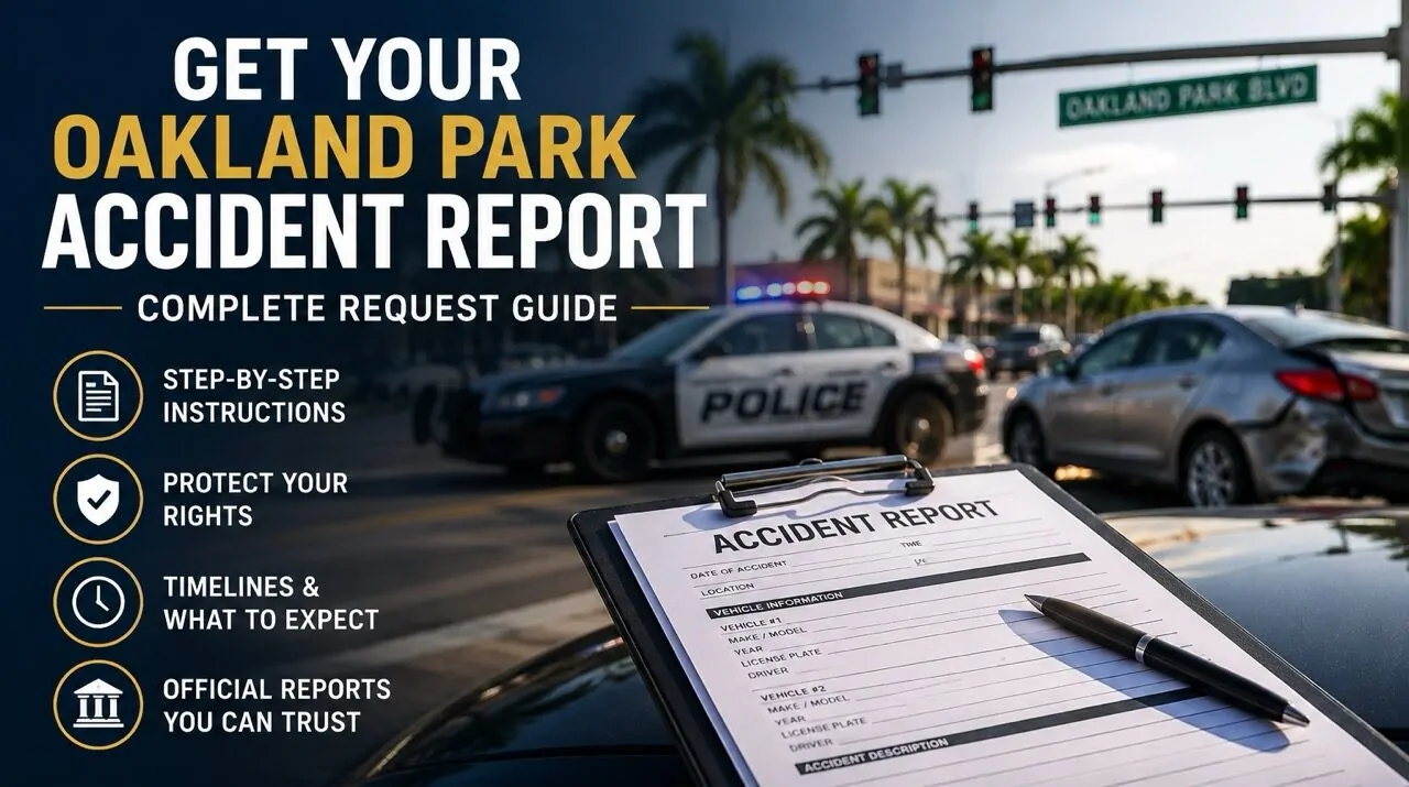 Get Your Oakland Park Accident Report: Complete Request Guide